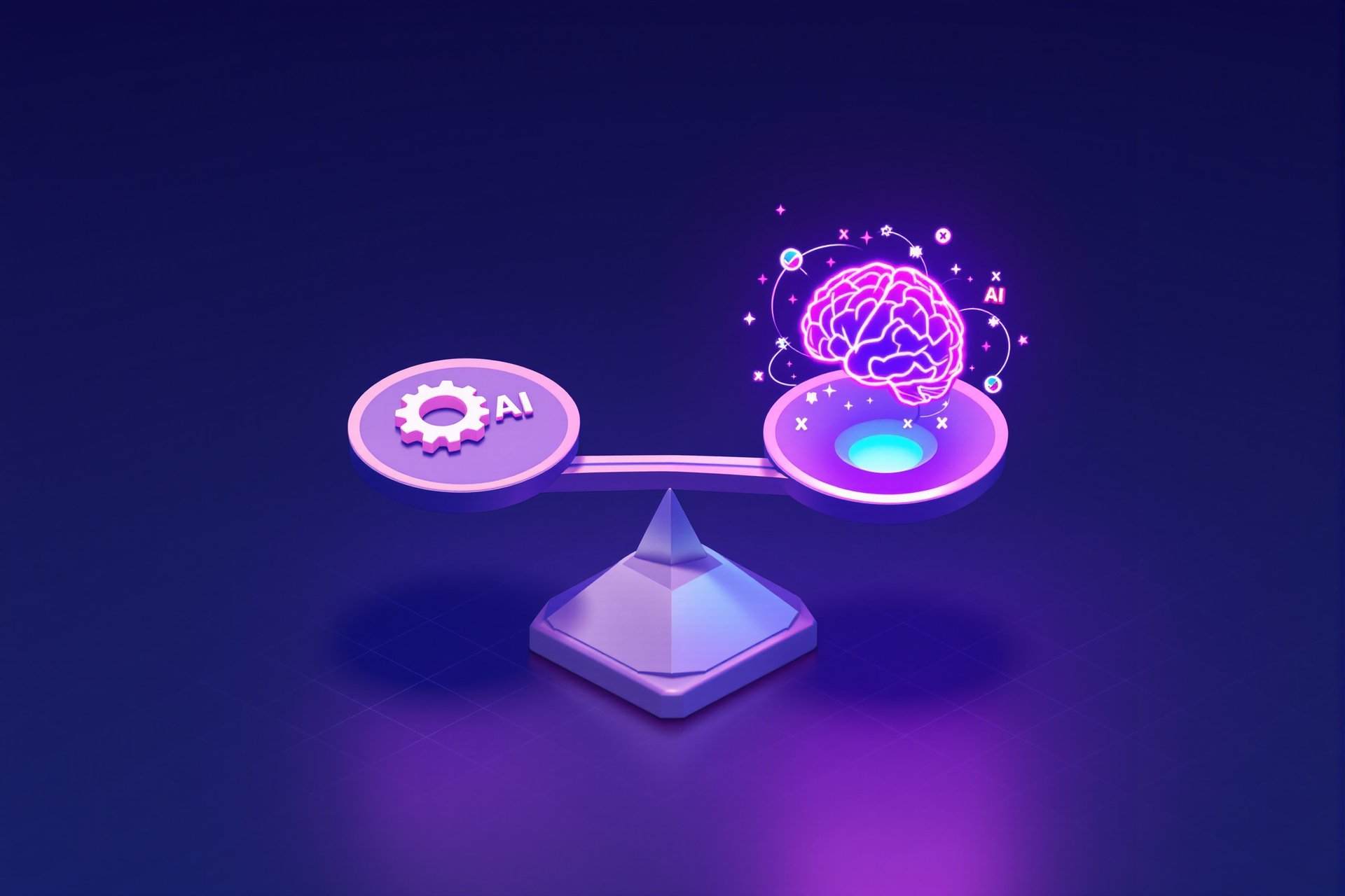 Schemat decyzyjny — kiedy AI, kiedy skrypt