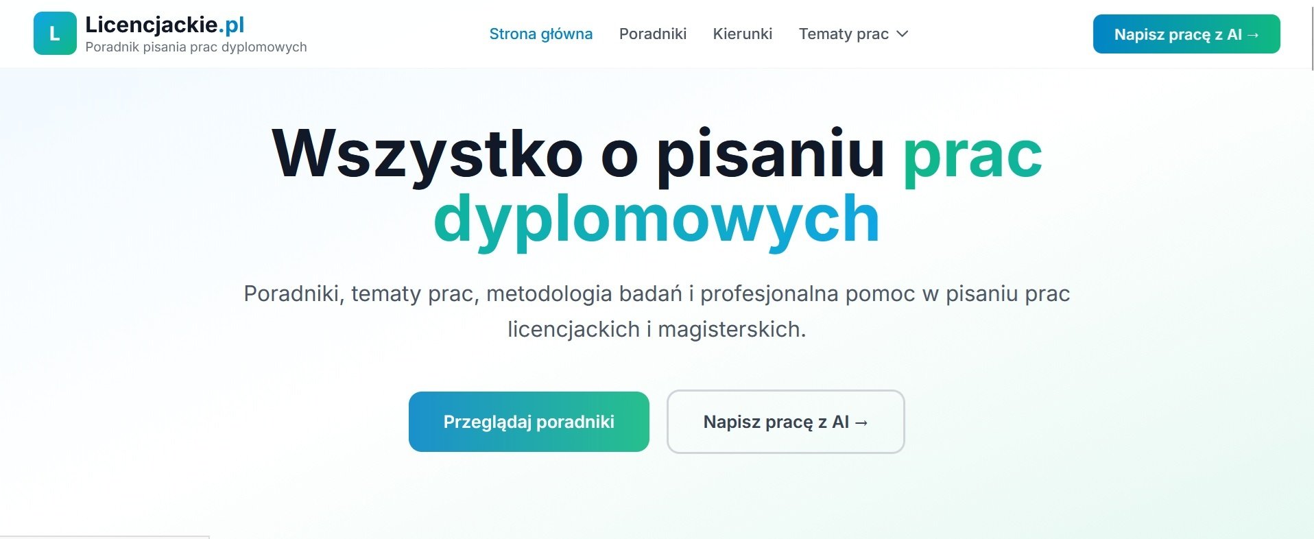 Licencjackie.pl